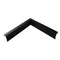 Profil de finition d'angle entrant - Noir - Solidor