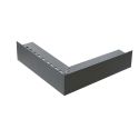 Profil de finition d'angle sortant - Gris clair - Solidor