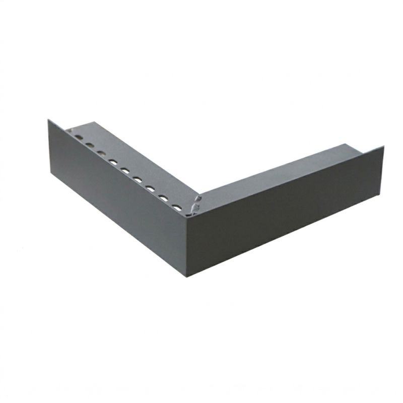 Profil de finition d'angle sortant - Gris clair - Solidor