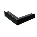 Profil de finition d'angle sortant - Noir - Solidor