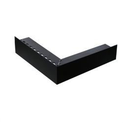 Profil de finition d'angle sortant - Noir - Solidor