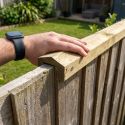 Finition pour lame de clôture en U - Section 27x145/130 mm / Section 32x53 mm en sapin rouge PEFC - Classe 3 - 2,5 ml