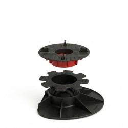 Demi plot terrasse dalle 55-370 mm - Réglable par le dessus - Solidor