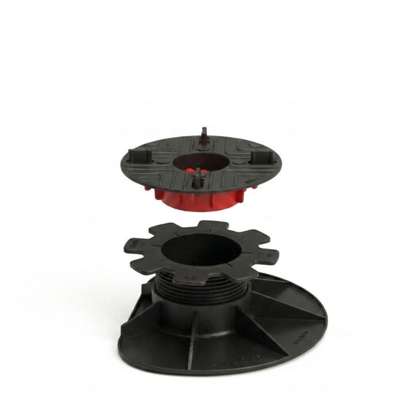 Demi plot terrasse dalle 55-370 mm - Réglable par le dessus - Solidor
