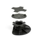 Demi plot terrasse dalle avec cale amortisseur 35-350 mm - Solidor