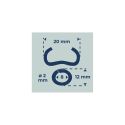 Agrafe OMEGA 20 - Galva A 1000 pcs - EDMA