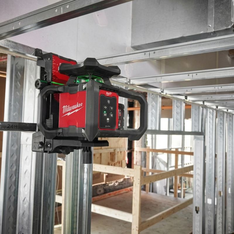 Laser rotatif One-Key - vert H/V 300 m - Milwaukee