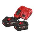 Pack NRG 2 batteries 18V RedLithium + chargeur - Milwaukee