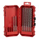 Coffret 7 Forets Béton SDS+ Milwaukee MX4 - 05 à 12 mm