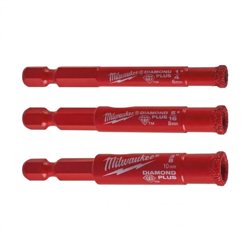 Foret diamant gen III set 3 pcs (6/8/10) - Milwaukee