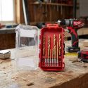 Set 10 foret métaux HSS-G RED HEX - Milwaukee