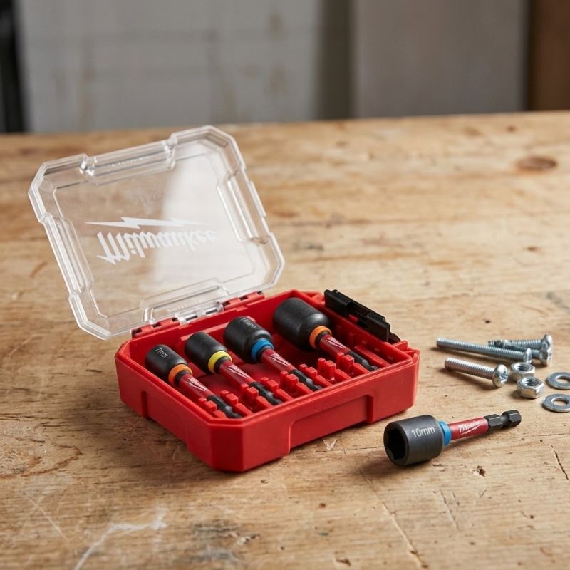 Set 4 Douilles magnétiques SHOCKWAVE™ - Milwaukee