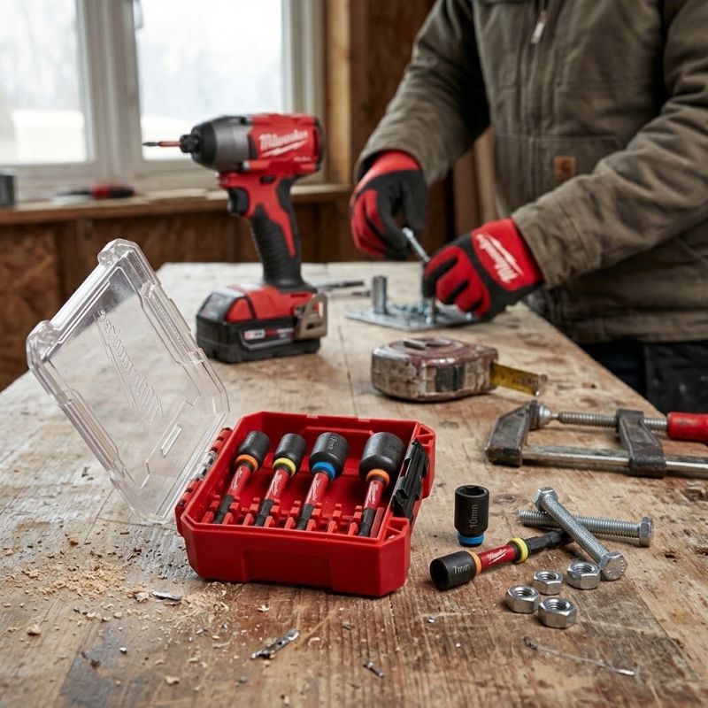 Set 4 Douilles magnétiques SHOCKWAVE™ - Milwaukee
