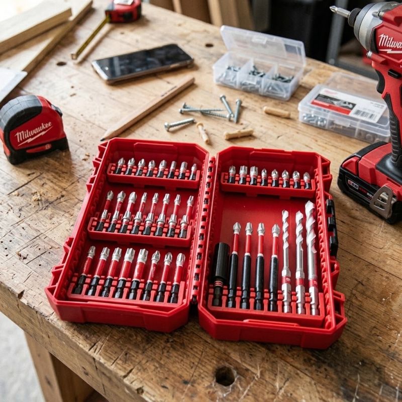 Coffret 48 pièces embouts SHOCKWAVE™ GEN 3 - Milwaukee
