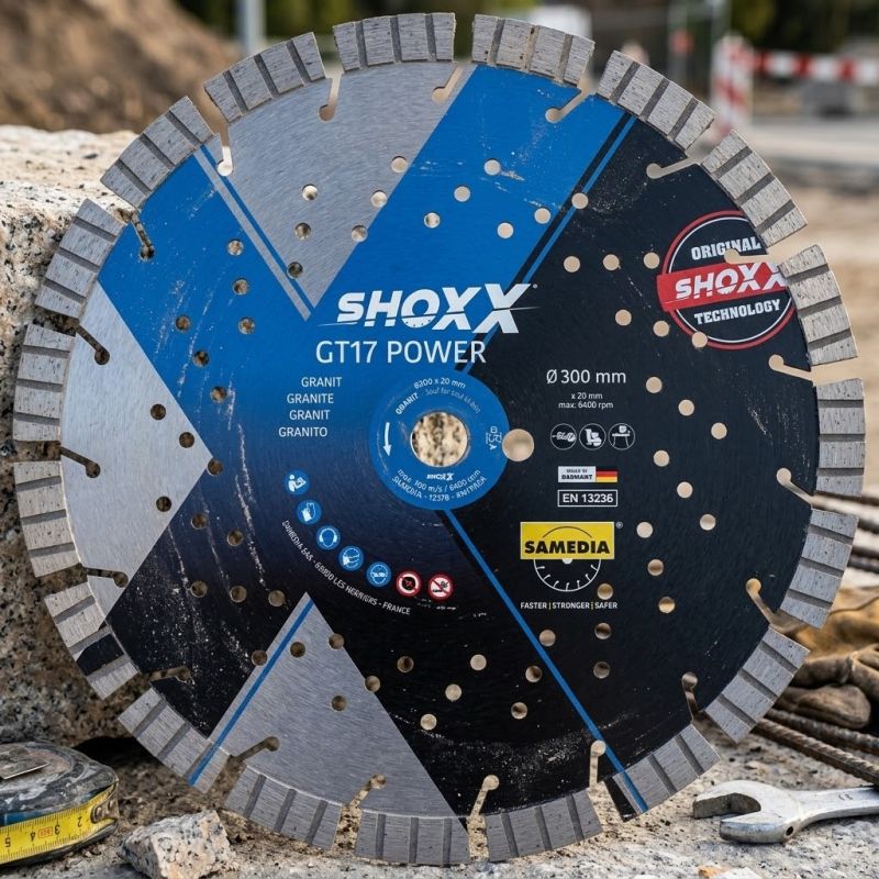 Disque diamant - Shoxx GT17 Power - 300mm