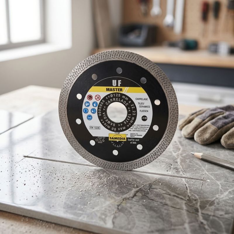 Disque diamanté pour carrelage et céramique - UF Master - 230 x 22.23 mm