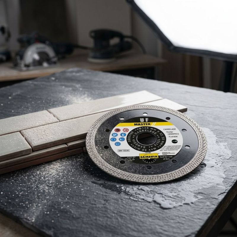 Disque diamanté pour carrelage et céramique - UF Master - 230 x 22.23 mm