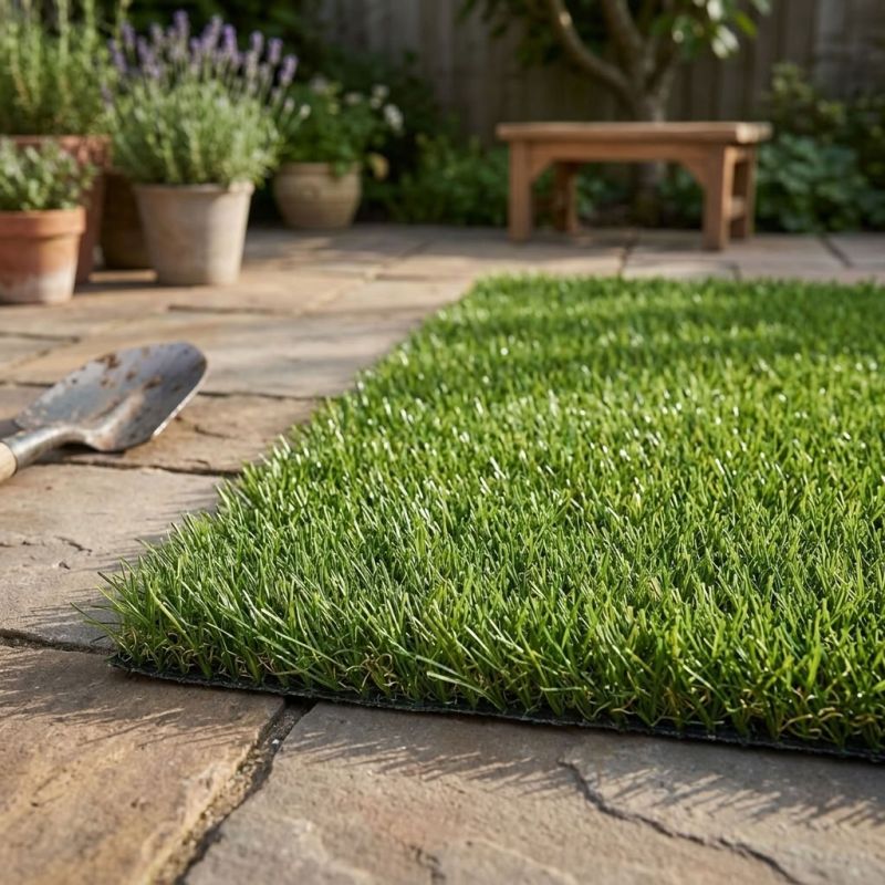 Gazon synthétique Cambridge - 2m x 12,5m (25m²) - Green Avenue