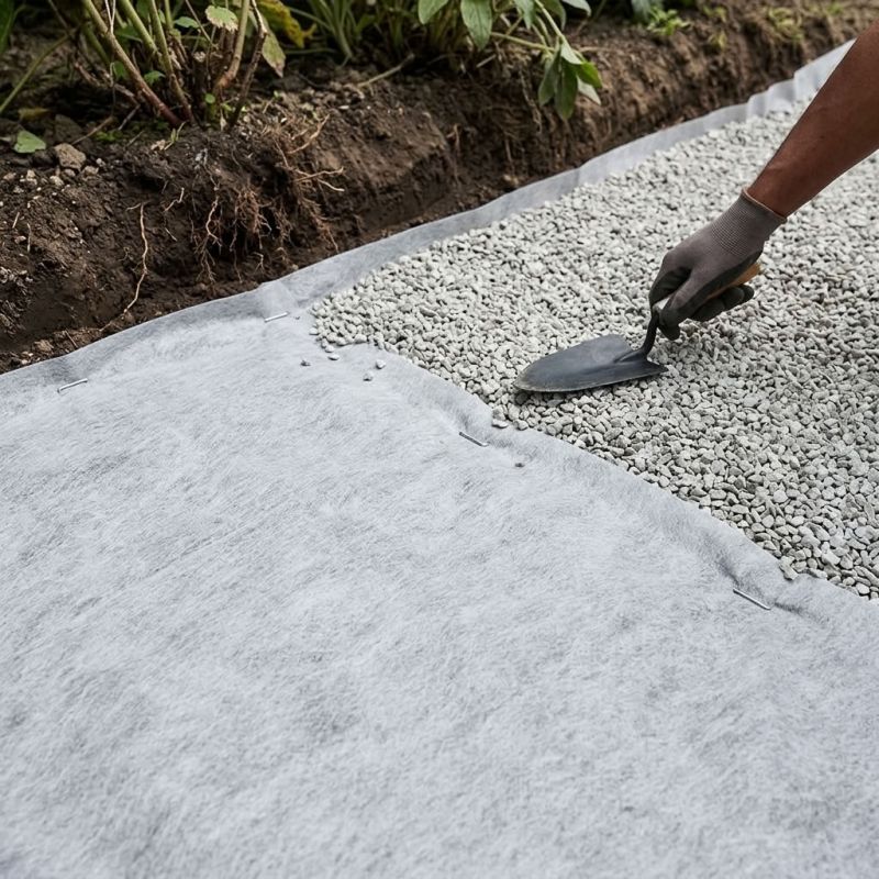 Geotextile 100g/m² - Rl 2m x 25m (50m²) - Plantco