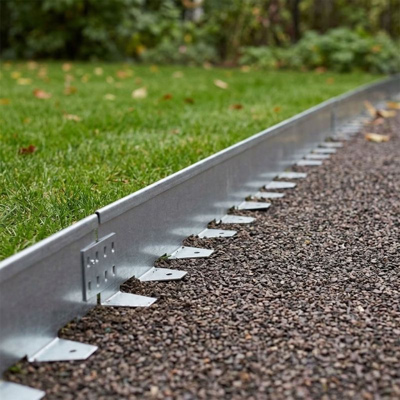 Bordure de jardin Nidaborder Galva équerre – 1900 mm de long Nidaplast