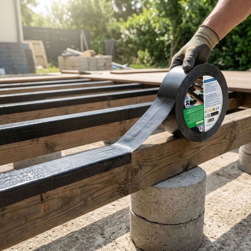 BANDE DE PROTECTION LAMBOURDE BITUMINEUSE RL 77MMX20M
