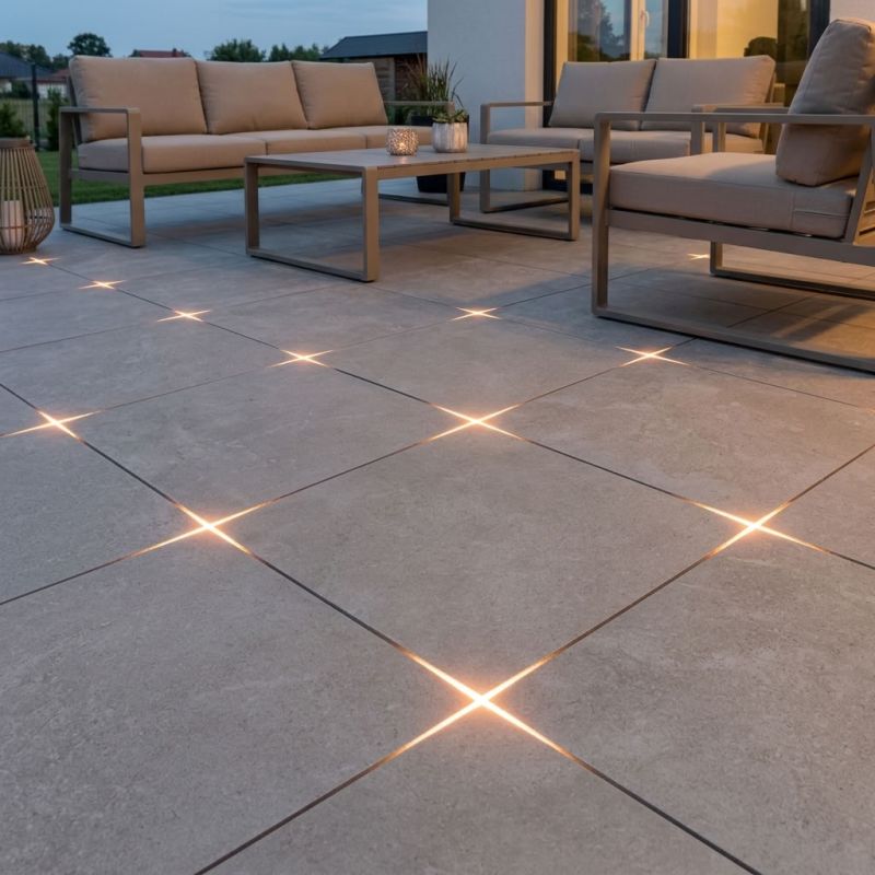Plot de terrasse lumineux Lunisol - Solidor