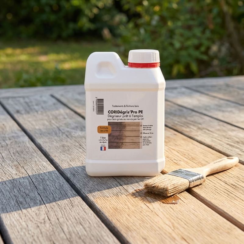 Dégriseur pour terrasse bois - Jérican 1 L