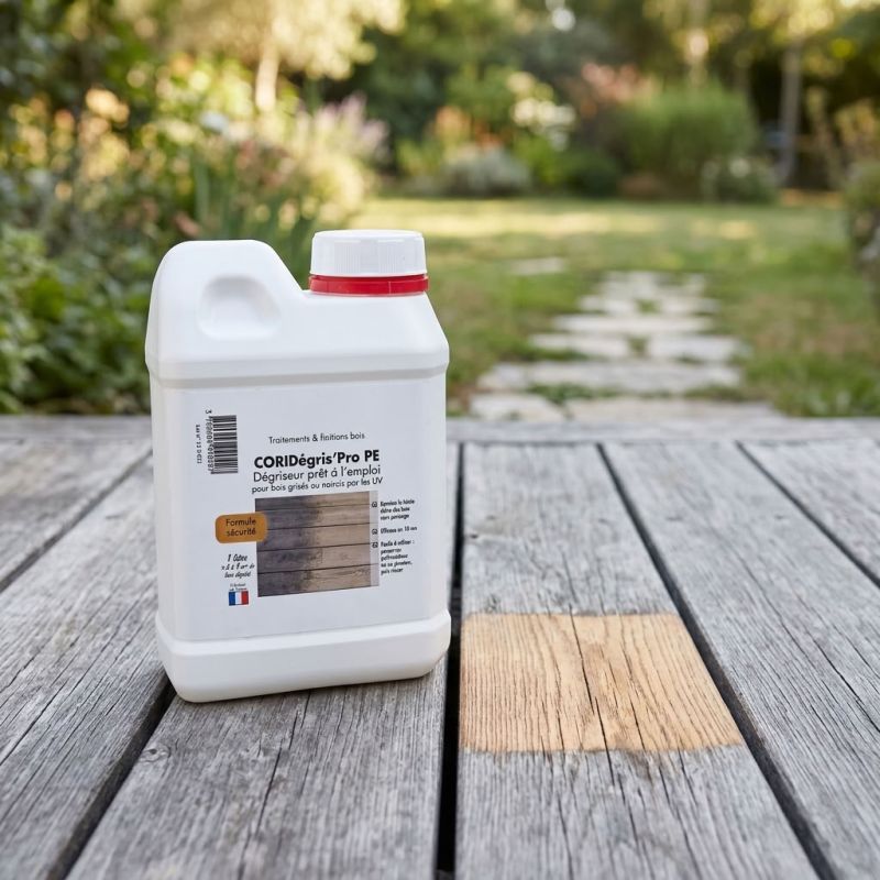 Dégriseur pour terrasse bois - Jérican 1 L