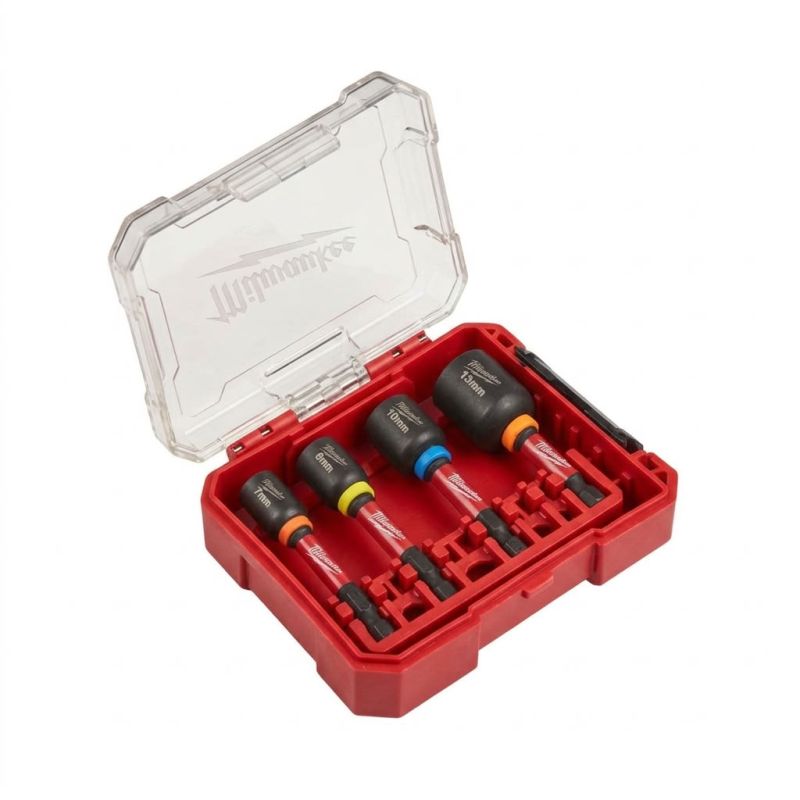 Set 4 Douilles magnétiques SHOCKWAVE™ - Milwaukee