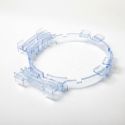 Support d'habillage transparent