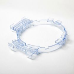 Trim support for side closure on paving pedestal - Transparent - Vérindal