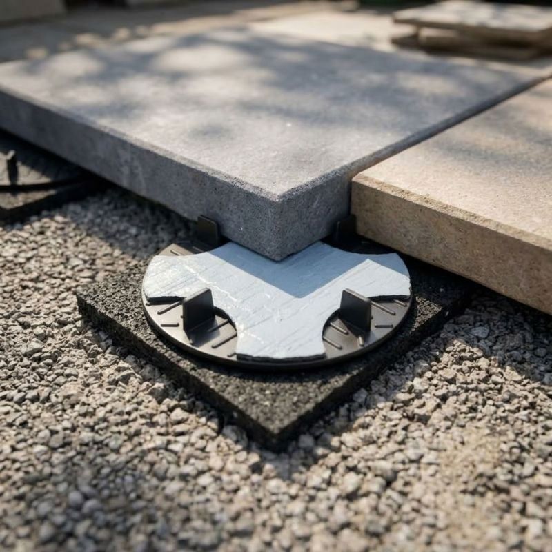 Plot terrasse dalle fixe Sticksol 14 mm - Solidor
