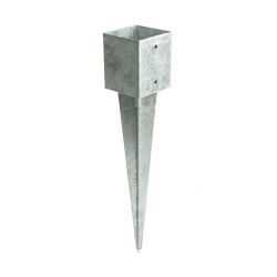 Pieu pour poteau bois - 90x90mm