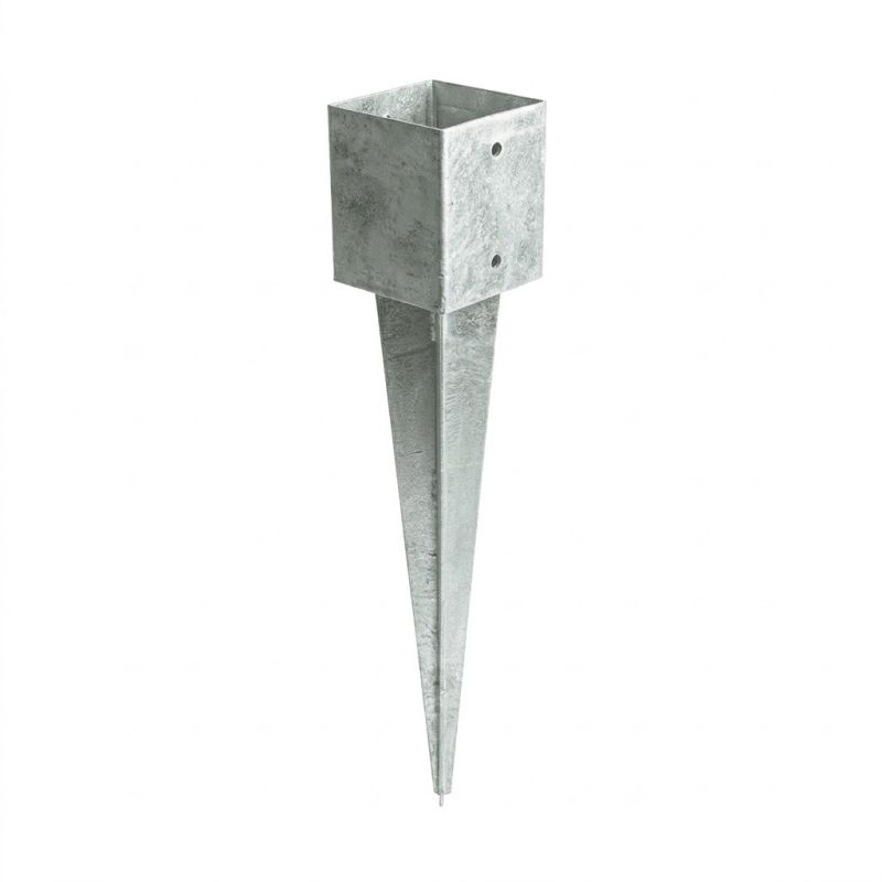 Pieu pour poteau bois 90x90 mm