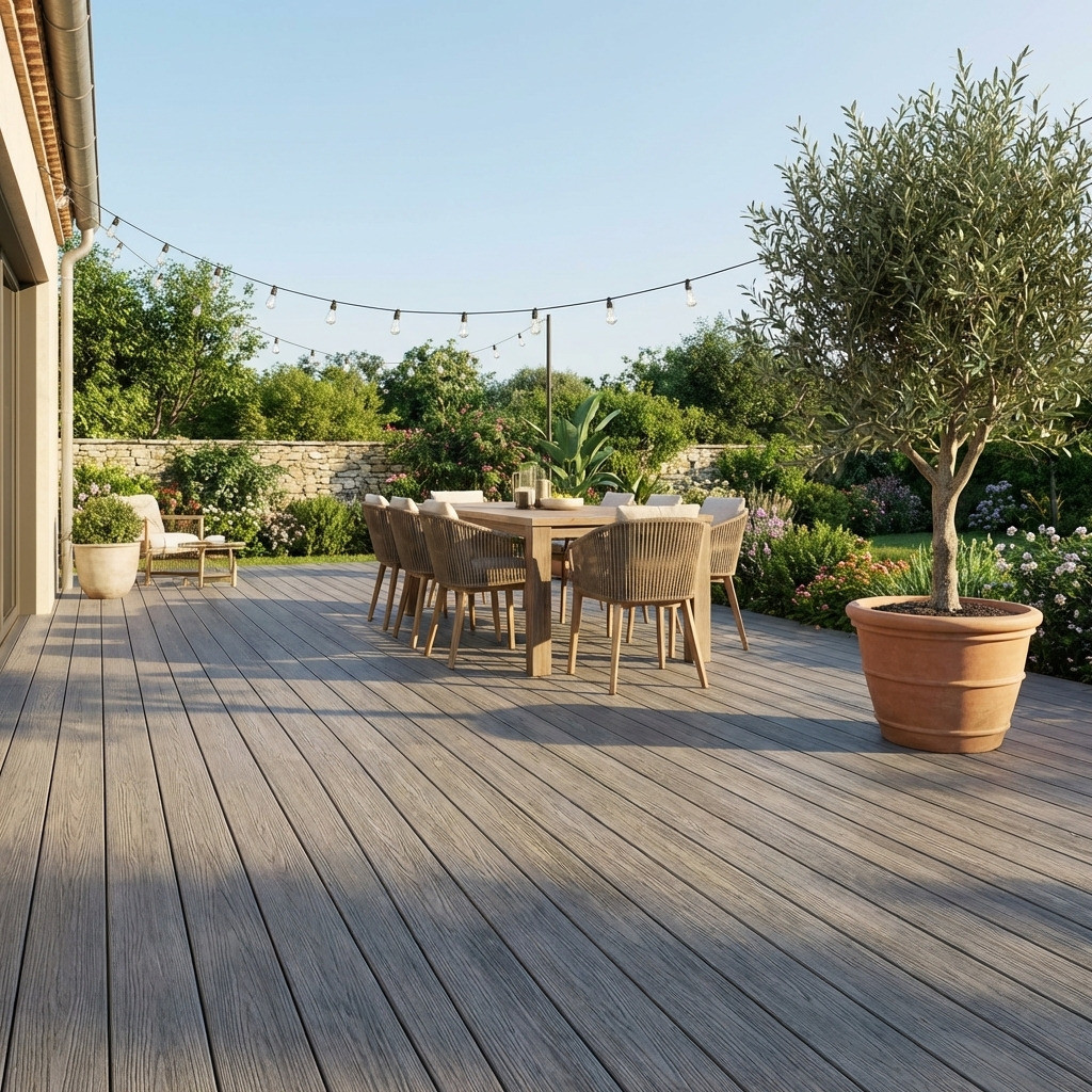 Lame terrasse composite