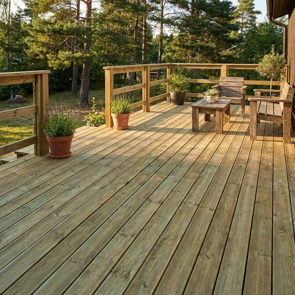 Lame terrasse pin