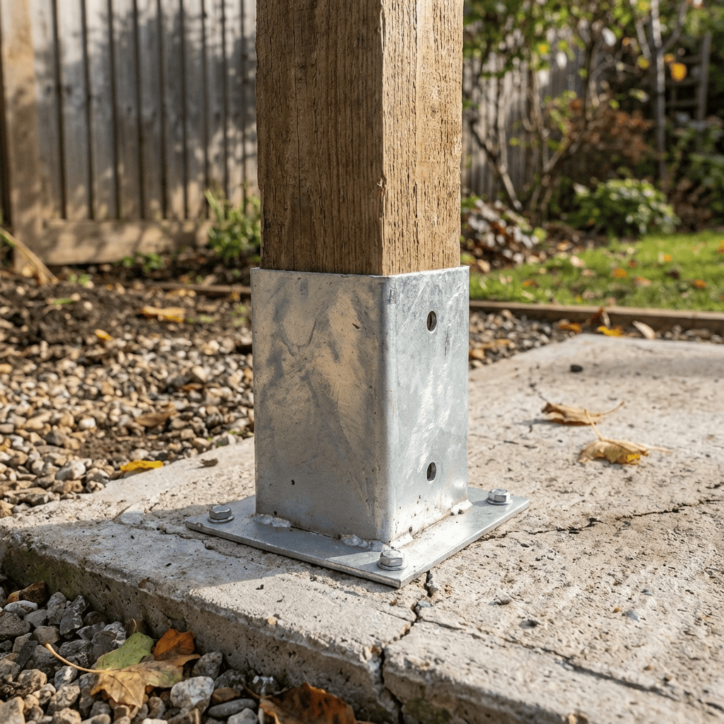 Fixation grillage rigide
