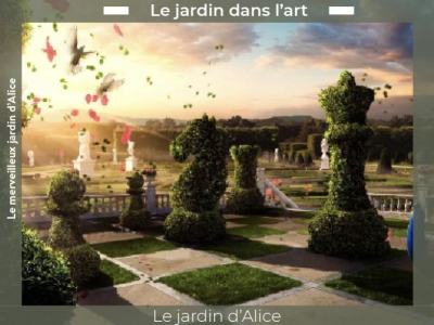 Le jardin dans l'Art : Alice au Pays des Merveilles